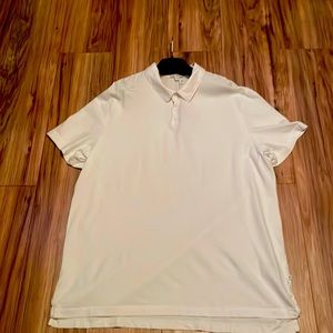 James Perse white polo